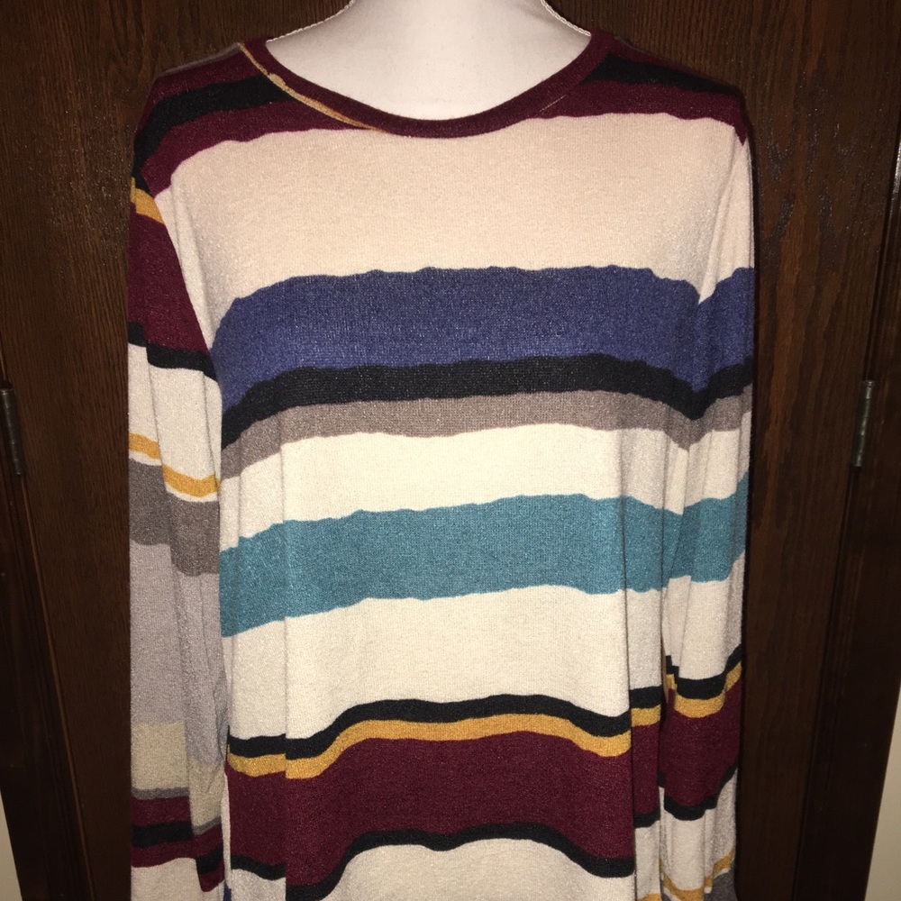 Colorful Stripe Tunic
